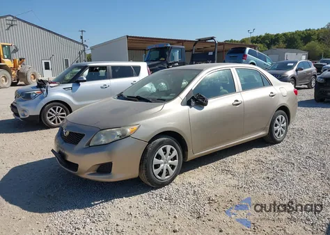 2010 Toyota Corolla Le z USA, uszkodzony, nr VIN 2T1BU4EE4AC379150